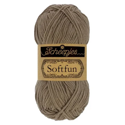 Scheepjes Softfun Garn Unicolor 2631 Cedar Reapris