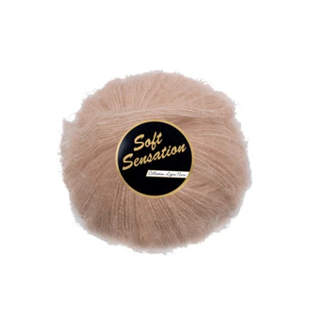 Nyhet Lammy Soft Sensation Garn 710 Persika
