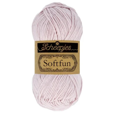 Scheepjes Softfun Garn Unicolor 2658 Lavendel Rabatter