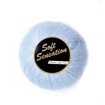 Populär Lammy Soft Sensation Garn 12 Ljusblå