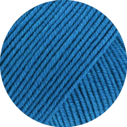 Snabb frakt Lana Grossa Cool Wool Garn 2103 Blå
