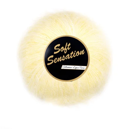 Nyhet Lammy Soft Sensation Garn 16 Creme