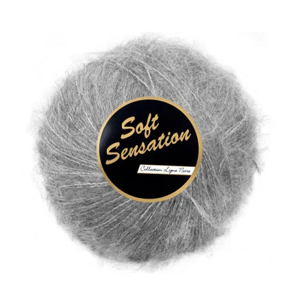 Lammy Soft Sensation Garn 38 Grå Snabb frakt