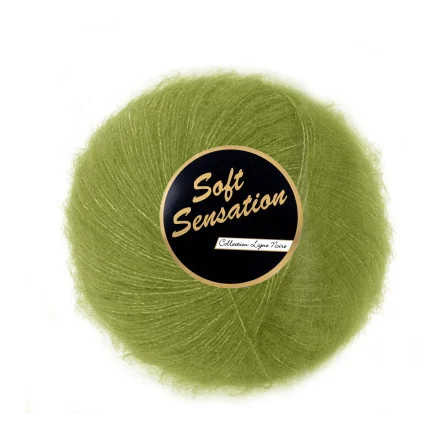 Outlet Lammy Soft Sensation Garn 71 Gräsgrön