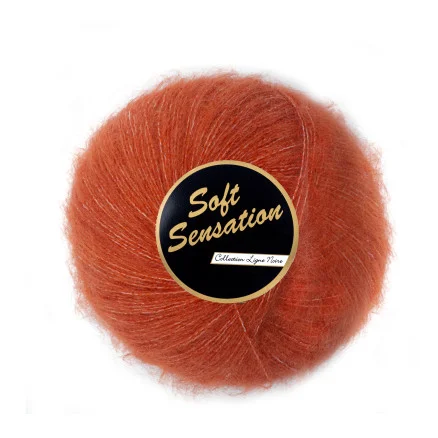 Lammy Soft Sensation Garn 41 Röd/Orange Köp nu