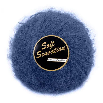Lammy Soft Sensation Garn 890 Mörkblå Rabatt