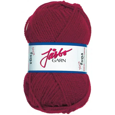 Järbo Fuga Garn 60124 Vinrött Köp nu