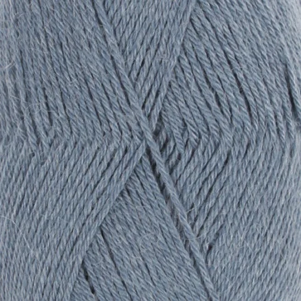 Kampanjpris Drops Nord Garn Unicolor 16 Jeans Blå