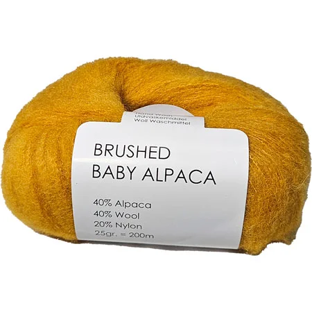 Brushed Baby Alpaca/Merino Garn Hjertegarn Fv 3810 Erbjudande