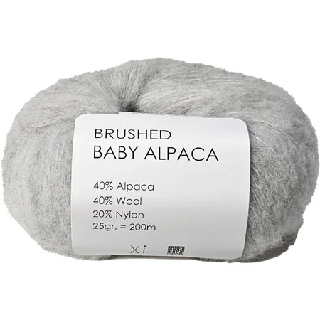 Brushed Baby Alpaca/Merino Garn Hjertegarn Fv 434 Köp online