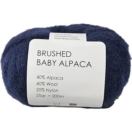 Brushed Baby Alpaca/Merino Garn Hjertegarn Fv 1660 Erbjudande