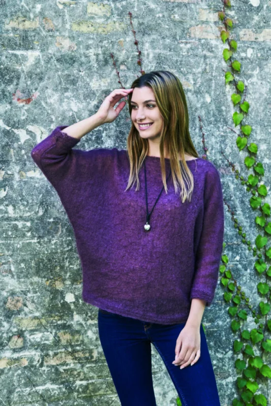 Bluse m/mønster Angel garn 894178 Outlet
