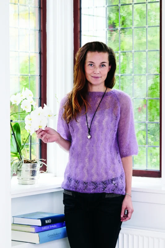 Rabatter Raglanbluse Angel garn 894163