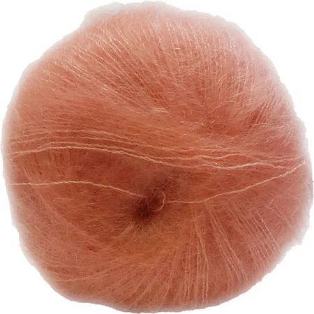 Köp nu Hjertegarn Silk Kid Mohair Garn – fv 1158 Laxfärgad