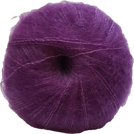 Premium Hjertegarn Silk Kid Mohair Garn – fv 1052 Lila