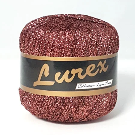 Rea Lurex-effektgarn – Kopparfärgat garn – fv 14