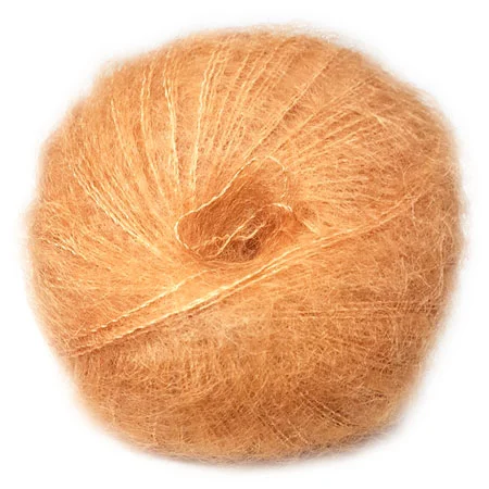 Hjertegarn Silk Kid Mohair Garn – fv 1157 Ljus Okker Begränsat erbjudande