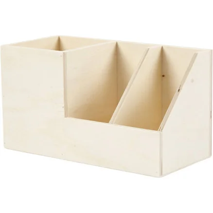 Pennhållare, H: 11 cm, D: 9,8 cm, B: 20 cm, 1 st. Säker betalning