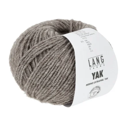 Begränsad tid Lang Yarns Garn Yak 26 Beige Melange