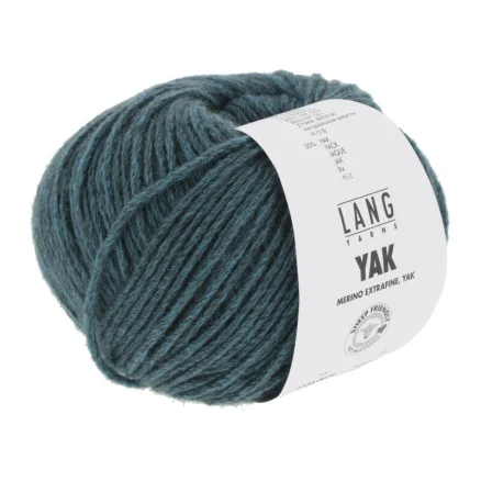 Lang Yarns Garn Yak 74 Havsblå Köp nu