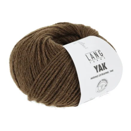 Säker betalning Lang Yarns Garn Yak 67 Ljus Brun