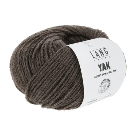 Lang Yarns Garn Yak 68 Brun Fynd