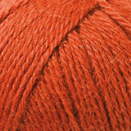 Â Järbo Alpaca Solo Garn 29117 Rostorange Begränsat antal