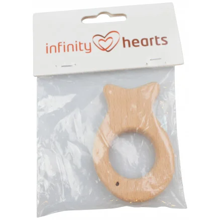 Infinity Hearts Träring Fisk 70 x 47 mm – 1 st. risnedsättning