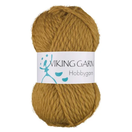 Viking Garn Hobbygarn 944 Senap Handla nu