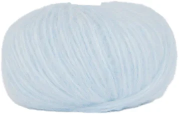 Trygg betalning Hjertegarn Borstad ull – Alpaca ull Garn – fv 4112 Ljus Blå