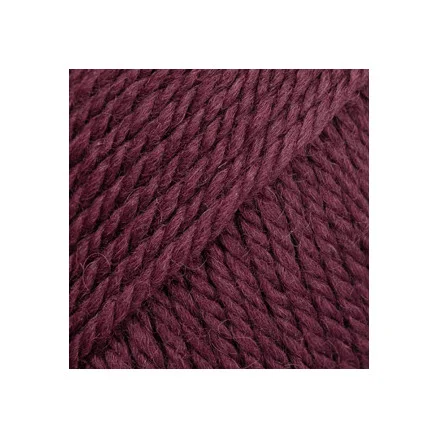 Köp online DROPS Alaska Garn Unicolor 81 Plommonvin