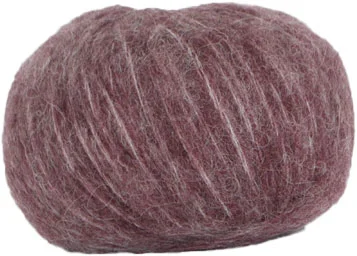 Nyhet Hjertegarn Borstad ull – Alpaca ull Garn – fv 1623 röd Brun
