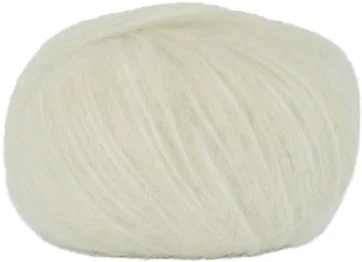Hjertegarn Borstad ull – Alpaca ull Garn – fv 6410 Pastell grön Expressleverans