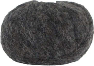 Handla nu Hjertegarn Borstad ull – Alpaca ull Garn – fv 403 Koks Grå