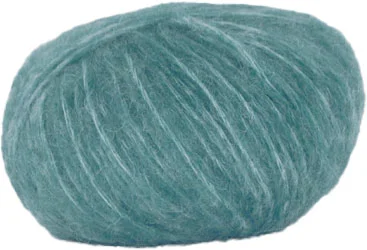 Hjertegarn Borstad ull – Alpaca ull Garn – fv 4417 Aqua Grön Billigare