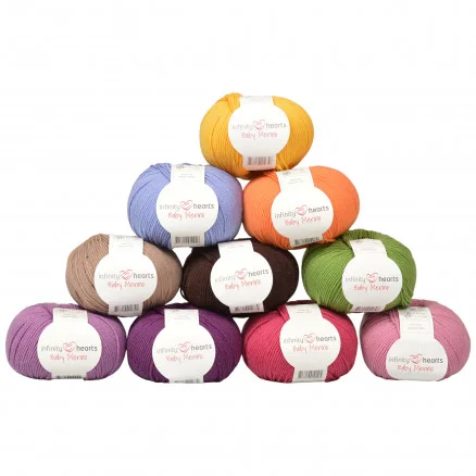 Infinity Hearts Baby Merino Garnpaket 09 Sommar – 10 st Erbjudande