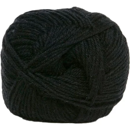 Hjertegarn Armonia Superfine Merino ullgarn Fv 0500 Svart Sista chansen