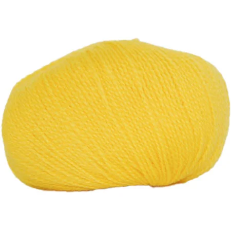 Rea Hjerte Fine Highland Wool – ullgarn – Hjertegarn – fv 5251 Gul