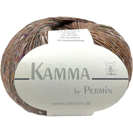 Kamma By Permin – Alpaca & Silk ullgarn – Fv 889529 Kastanjebrun Handla nu