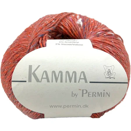 I lager Kamma By Permin – Alpaca & Silk ullgarn – Fv 889530 Burnt Orange