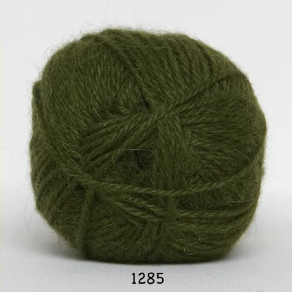 Kampanjpris Hjerte Alpaca – Alpaca ullgarn – fv 1285 Jagt Grön