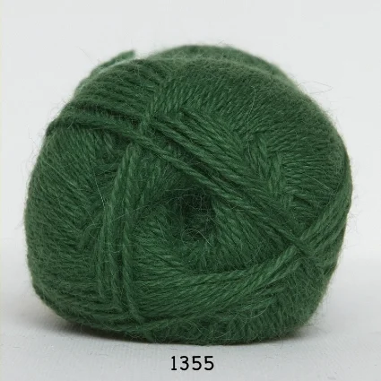 Erbjudandepris Hjerte Alpaca – Alpaca ullgarn – fv 1355 Grön