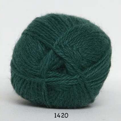 Hjerte Alpaca – Alpaca ullgarn – fv 1420 Mørk Grön Extra rabatt