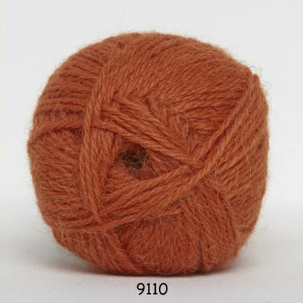 Endast idag Hjerte Alpaca – Alpaca ullgarn – fv 9110 Orange
