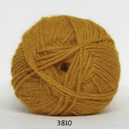 Hjerte Alpaca – Alpaca ullgarn – fv 3810 curry Gul Populärt val