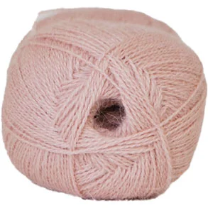 Premium Hjertegarn Alpaca 400 – Lama Ullgarn – fv 6995 Gammel Rosa