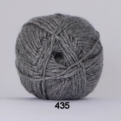 Hjertegarn Bamboo Wool – Ullgarn med bambu garn – Fv 435 Grå Rabatter