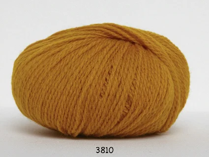 Säker betalning Hjerte Fine Highland Wool – ullgarn – Hjertegarn – fv 3810 curry Gul