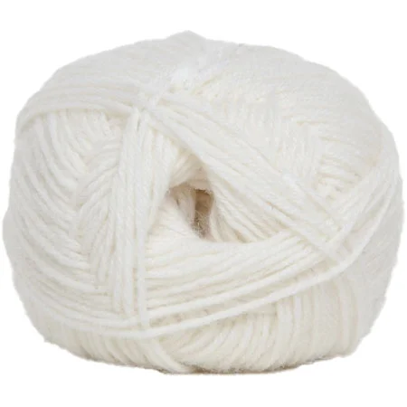 Snabb leverans Sock 4 – Strumpgarn – Ullgarn – fv 1000 Vit