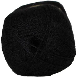 Fri frakt Hjertegarn Alpaca 400 – Lama Ullgarn – fv 500 Svart